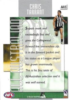 2004 Select Conquest - All Australian #AA15 Chris Tarrant Back